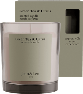 Duftkerze Green Tea & Citrus Jean&Len