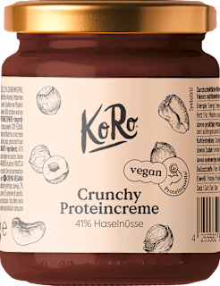 Brotaufstrich Crunchy Proteincreme KoRo