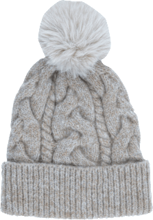 Zimska kapa Haube - Beige PURSET