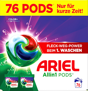 Colorwaschmittel Pods All in 1 Vorteilspack ARIEL