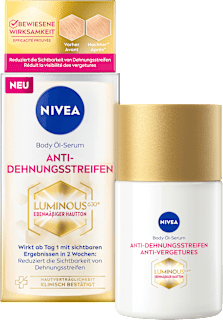 Körperöl Luminous Anti-Dehnungsstreifen NIVEA