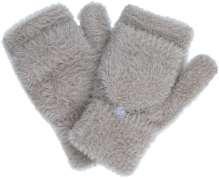 Handschuhe beige mit Fingerkappe (1 Paar) PURSET
