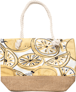Strandtasche Zitrone PURSET