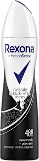   Deodorant spray invisible black & white Rexona