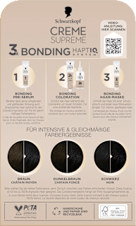 Haarfarbe 1-0 Tiefes Schwarz Schwarzkopf CREME SUPREME