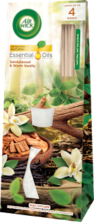 Mirisni štapići Essential Oils – Sandalwood & Warm Vanilla AIRWICK