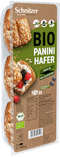 Brötchen, Panini Hafer (3 Stück) Schnitzer