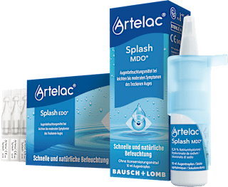 Artelac Splash EDO 60 x 0,5 ml Augenbefeuchtungsmittel Artelac