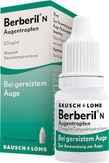 Berberil N Augentropfen 0,5 mg/ml Tetryzolinhydrochlorid Berberil