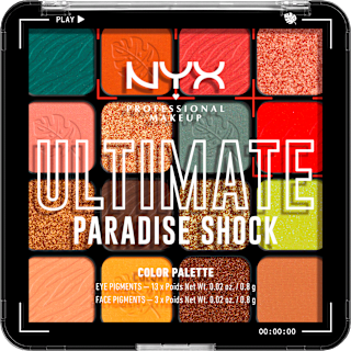 Lidschatten Palette Ultimate 02W Paradise Shock NYX PROFESSIONAL MAKEUP