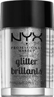 Face and Body Glitter silver 10 NYX PROFESSIONAL MAKEUP