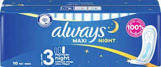 Maxi-Binden ProFresh Night  always