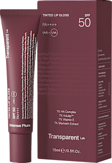 Lipgloss Intense Plum LSF 50, regenerierend Transparent Lab