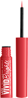 Liquid Eyeliner Vivid Bright 04 On Red NYX PROFESSIONAL MAKEUP