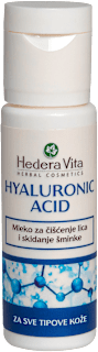 Mini mleko za čišćenje lica i skidanje šminke, HYALURONIC ACID Hedera Vita