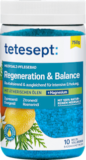 Meersalz-Pflegebad Regeneration & Balance tetesept