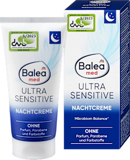 Nachtcreme ultra sensitive Balea med