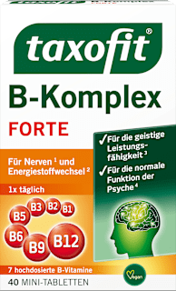 Vitamin B-Komplex Tabletten 40 St. taxofit