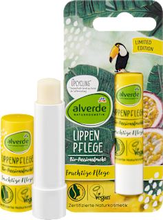 Balsam de buze cu fructul pasiunii alverde NATURKOSMETIK