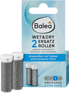 Ersatzrollen Hornhautentferner (Stufe 3) extra grob Balea