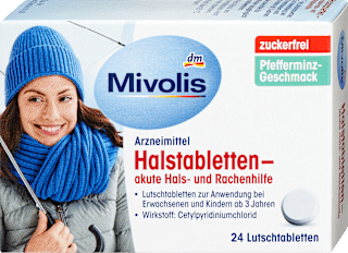 Halstabletten – akute Hals- und Rachenhilfe Mivolis
