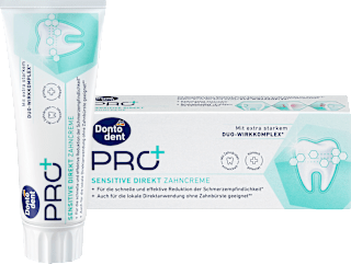 Zahnpasta PRO+ Sensitive Direkt Dontodent PRO+