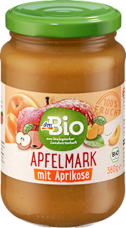 Fruchtmark Apfel mit Aprikose dmBio