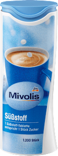 Stolové sladidlo na báze cyklamátu a sacharínu Mivolis