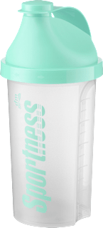 Shaker za pripravo napitkov, mint (500 ml) Sportness