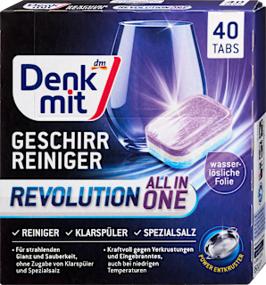 MULTI-POWER REVOLUTION tablete za mašinsko pranje posuđa Denkmit