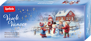 dárková sada čajů Veselé Vánoce Apotheke