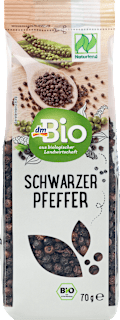Schwarzer Pfeffer, ganze Körner dmBio