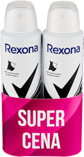 Dámsky antiperspirant v spreji Invisible on B&W Rexona