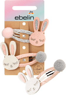 Haarclips Hase, 2 St