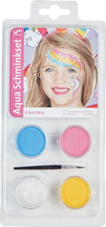 Schminkset Aqua, Einhorn 5tlg Jofrika