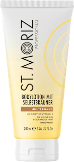 Bodylotion mit Selbstbräuner, leichte Bräune St. Moriz