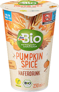 Bevanda di avena alla zucca speziata dmBio