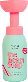 Schaumhandseife the heart soap own it skincare