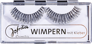 Künstliche Wimpern, silber (1 Paar) Jofrika