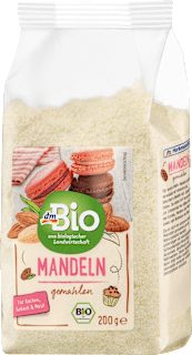 Mandle, lúpané mleté dmBio
