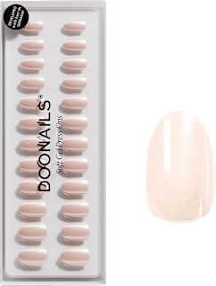 Künstliche Nägel, Soft Gel Press Ons Prosecco Short Round Doonails