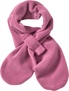 Schal aus Fleece, rosa PUSBLU
