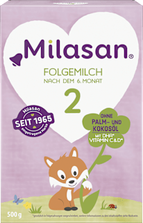 Folgemilch 2 nach dem 6. Monat Milasan