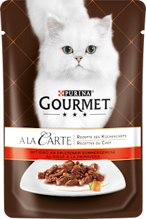 Nassfutter Katze mit Rind & Gemüse, à la Carte   Purina Gourmet