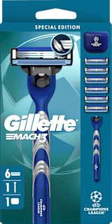 Rasierer, Mach3 mit 6 Rasierklingen Gillette