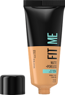 Foundation Fit Me Matte + Poreless 220 Natural Beige MAYBELLINE NEW YORK