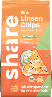 Knabbergebäck Linsenchips Sour Cream share