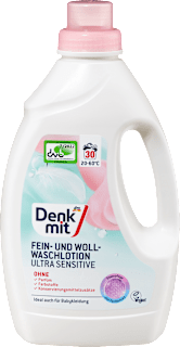 Fein- & Wollwaschmittel Lotion Ultra Sensitive Denkmit