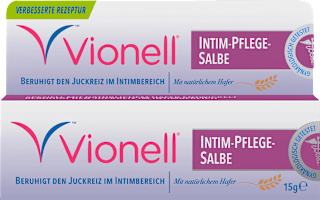 Intimpflege Salbe mit Hafer Vionell