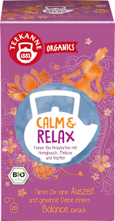 Kräutertee Calm & Relax Teekanne